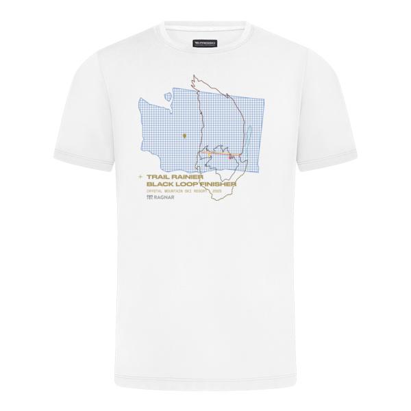 Men's 365 Tee - Trail Rainier Black Loop Thumbnail