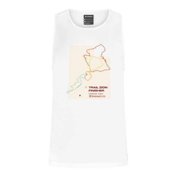 Men's Sustain Singlet - Trail Zion Thumbnail