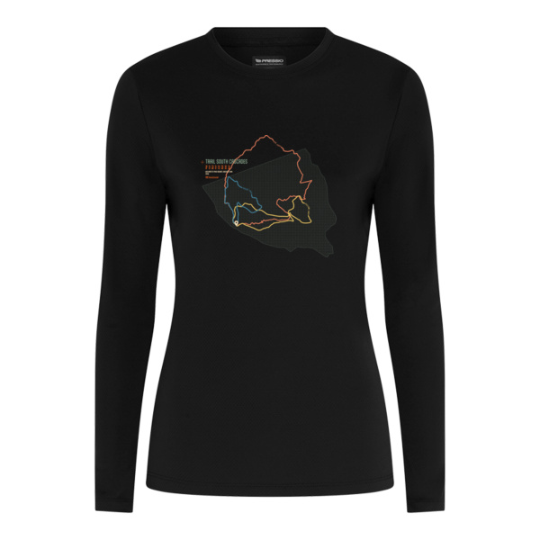 Women's Sustain L/S Top - South Cascades Thumbnail