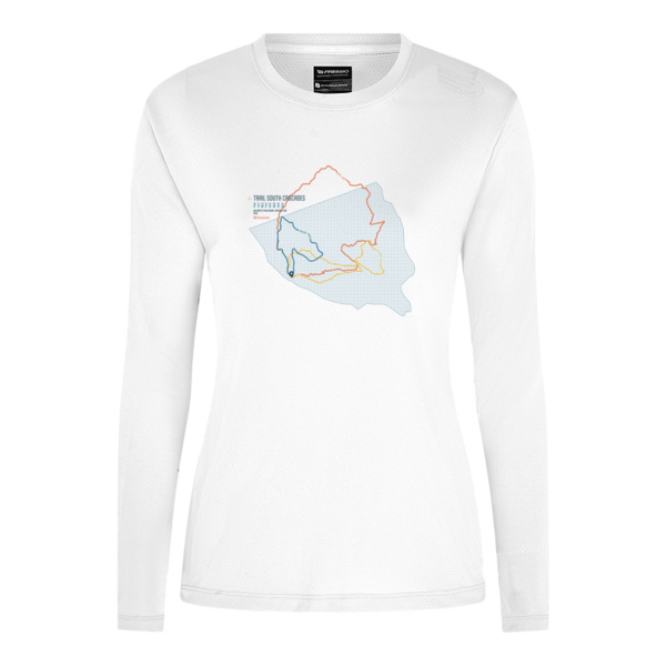 Women's Sustain L/S Top - South Cascades Thumbnail
