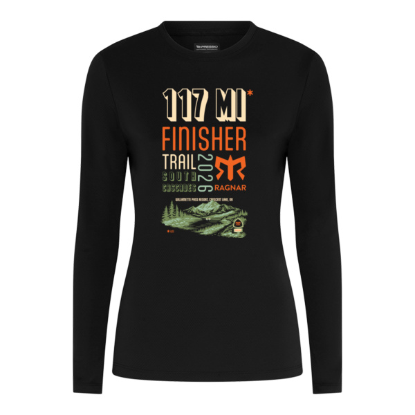Women's Sustain L/S Top - South Cascades Thumbnail